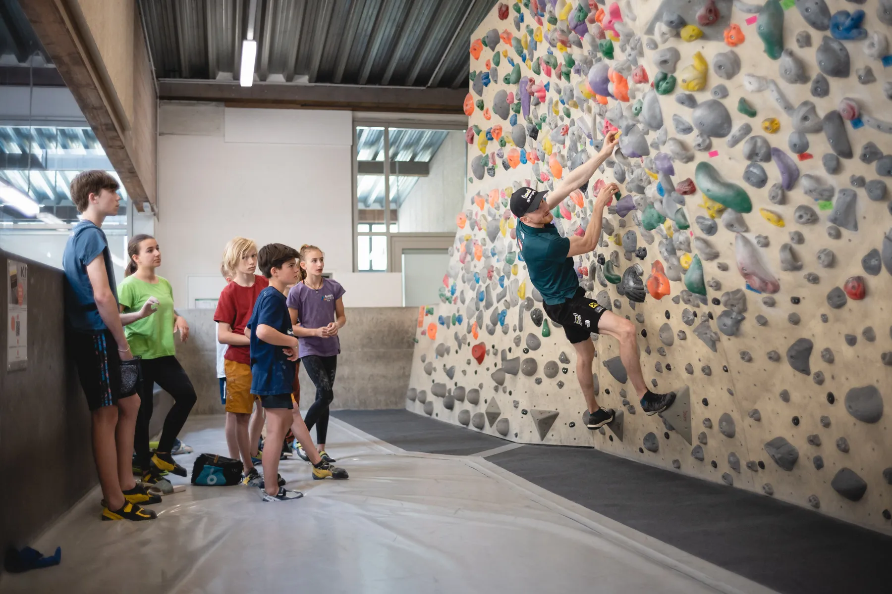 Jakob Climbing camp